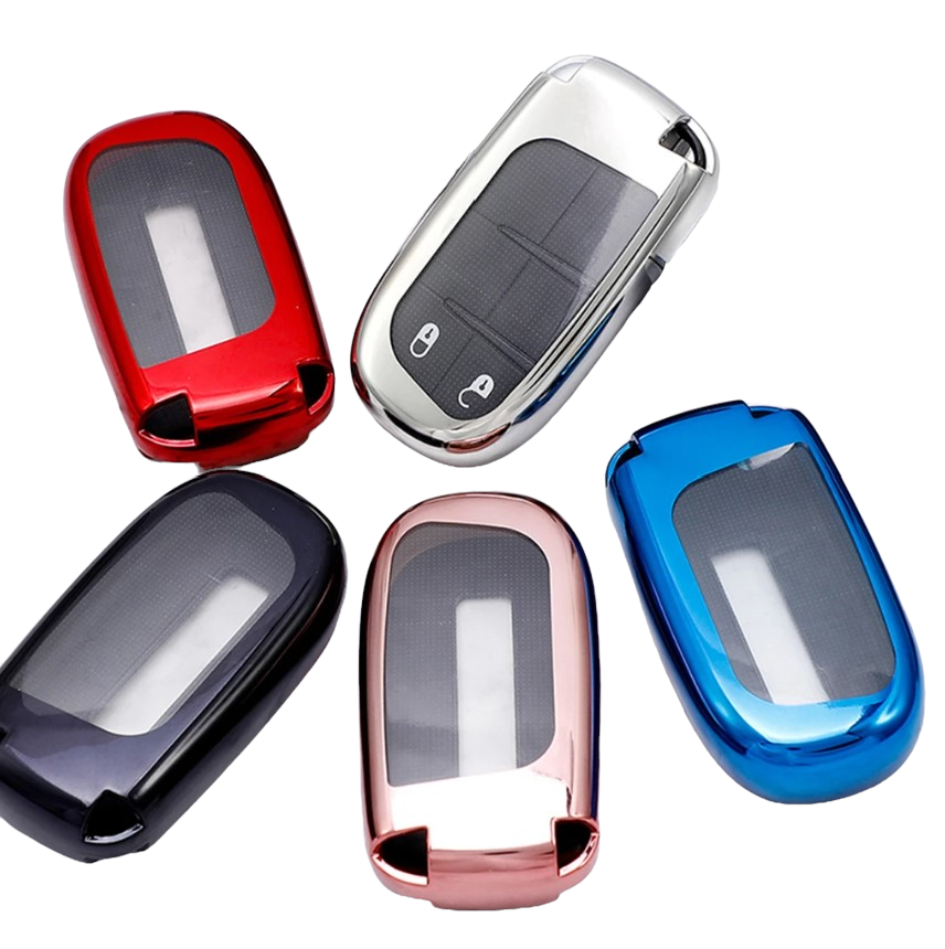 5 Buttons Tpu Car Key Case Cover For For Renegade For Grand For Cherokee  For For Car Accessories - Temu Australia
