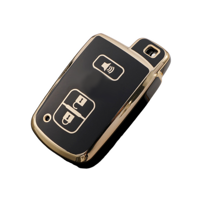 Toyota Key Cover (3 button - Alarm) | Camry, Corolla, RAV4, Hilux, Landcruiser | Toyota Accessories