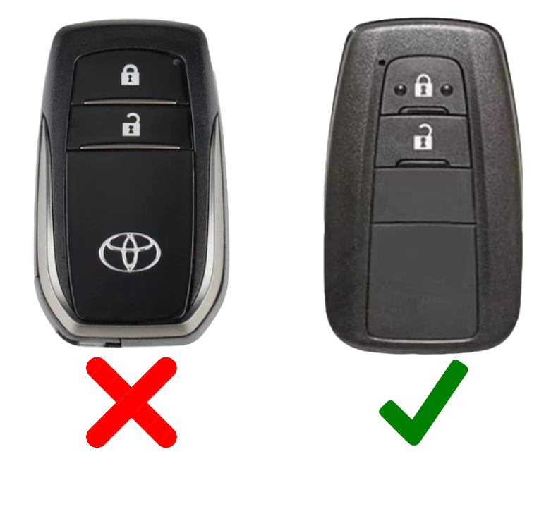 Toyota Key Cover (2 button) | Camry, Corolla, RAV4, Landcruiser Prado | Toyota Accessories