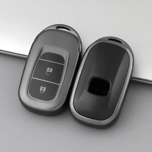 Honda Key Cover - 2 button | Metallic Finish (2022+) | Civic, Accord, CR-V, HR-V, ZR-V car key cover