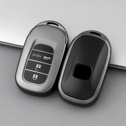 Honda Key Cover - 3 button | Metallic Finish (2022+) | Civic, Accord, CR-V, HR-V, ZR-V car key cover