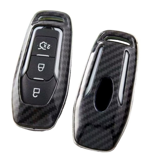 Ford Key Cover - Carbon Fibre design for Mustang, Mondeo (2015-17) | Keysleeves key fob covers | Mustang accessories