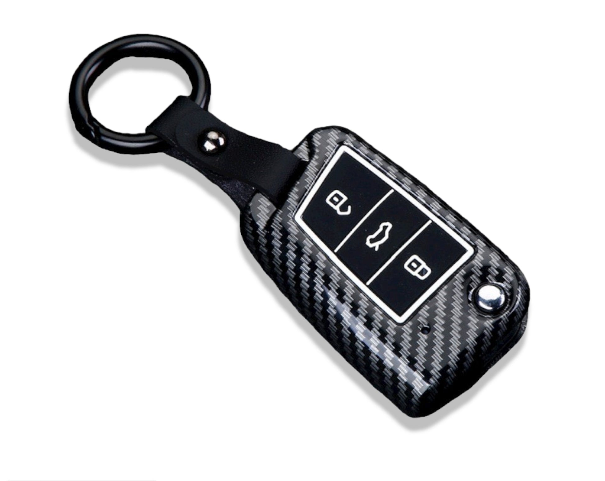 Volkswagen/Skoda car key cover | Key fob cover for VW Golf, Passat, Polo,  Tiguan, Touareg. Carbon Fibre Design